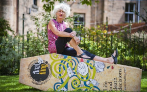 Copyright Chris Watt 07887 554 193 info@chriswatt.com www.chriswatt.com Barbara Chalmers, Founder of Final Fling, a spirited approach to end of life planning