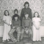 Jaquie Moore (right) - clearly one of the Osmonds